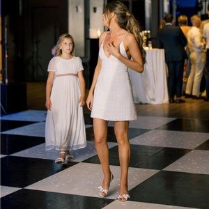 Alice + Olivia Carli Tweed Minidress